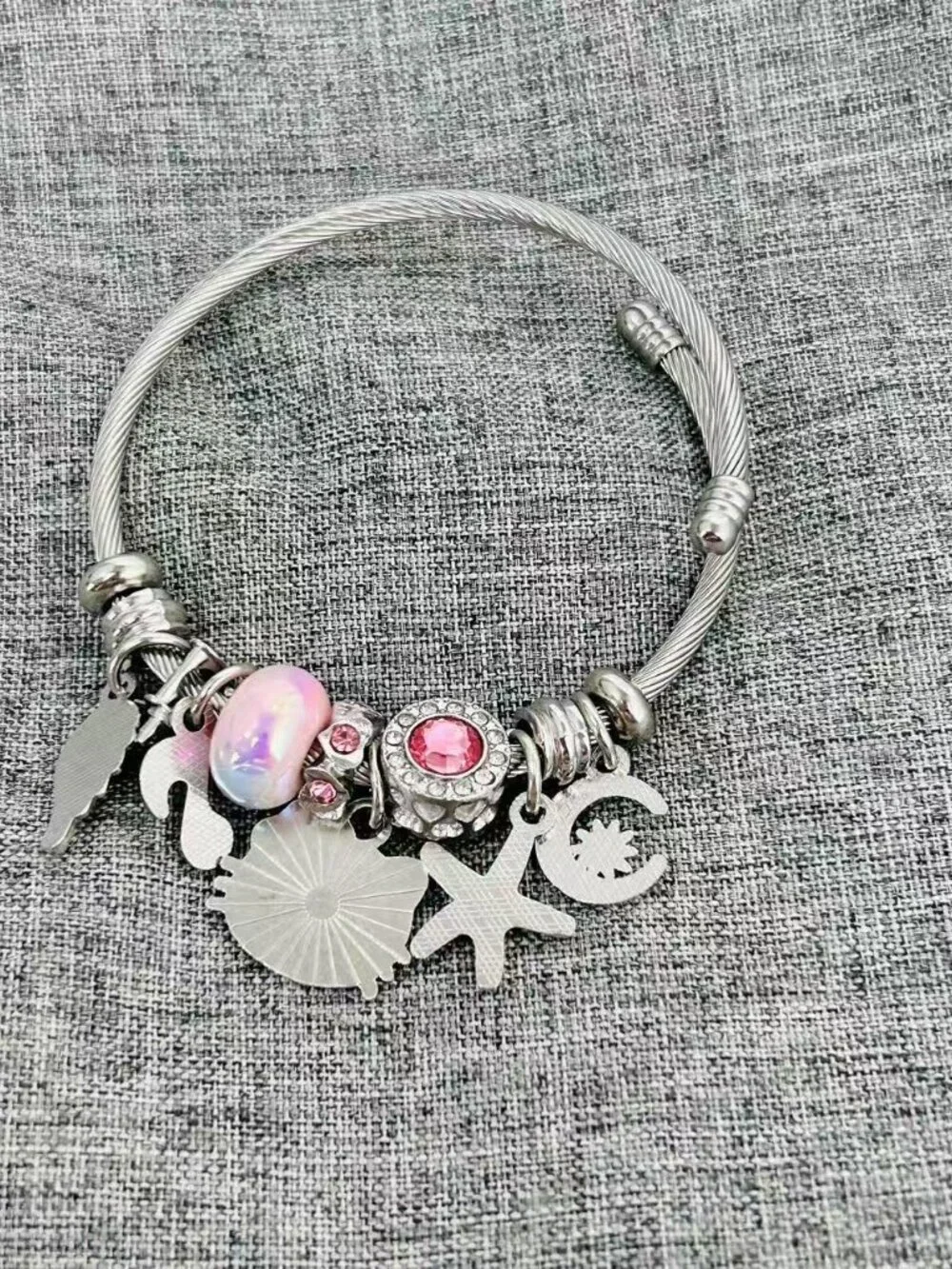 Pink Hello Kitty Bracelet cute